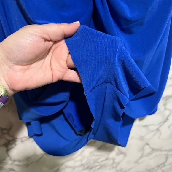 Magicsuit Theresa Blue One Piece Swim Romper Size 8 - Picture 3 of 11